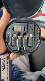 Fast Charging Travel Cabel Set
