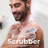 Exfoliating Silicone Body Scrubber Pro 2-in-1