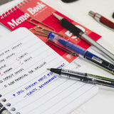 Dayton Assorted Color Rollerball Pen w/ Metal Clip (3/Pk)